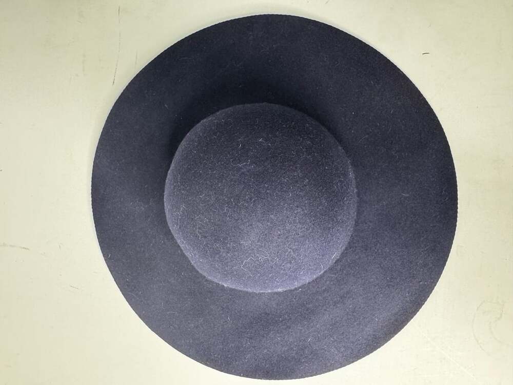 J.Crew Wool Hat Size M/L Blue Felt